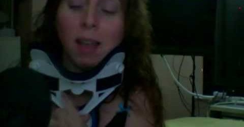 Jazzmyn Moves Her Neck For The First Time After Surgery